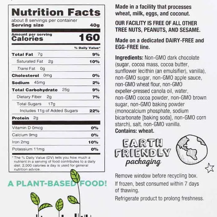 Abe's - Vegan Chocolate Fudge Brownies, 11.5oz
