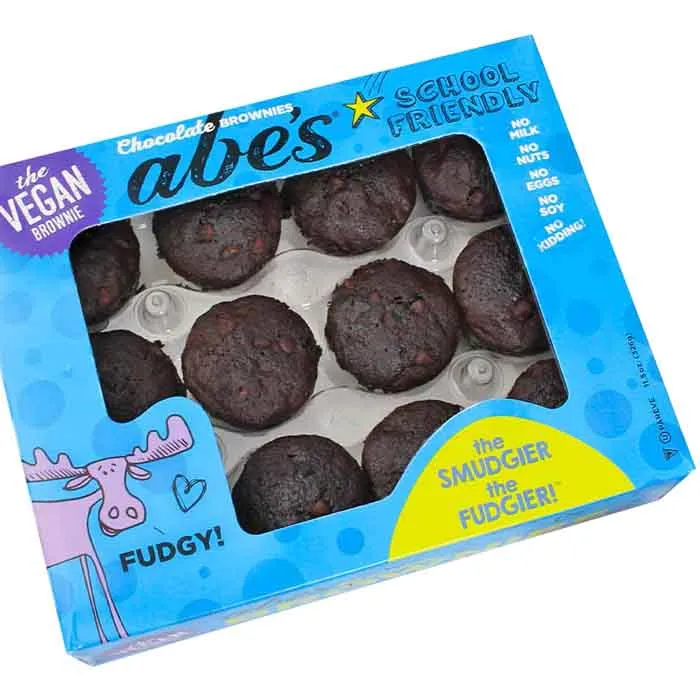 Abe's - Vegan Chocolate Fudge Brownies, 11.5oz