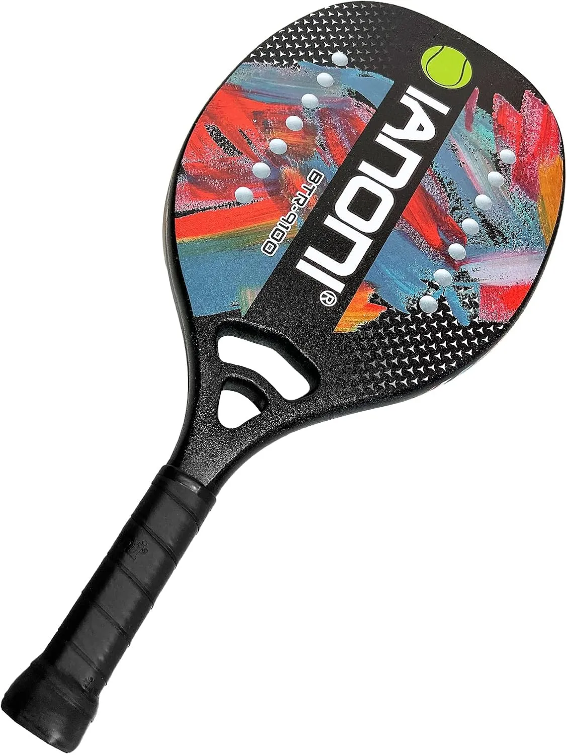 Beach Tennis Paddle Beach Tennis Racket Carbon Fiber with EVA Memory Foam Core Tennis Paddles