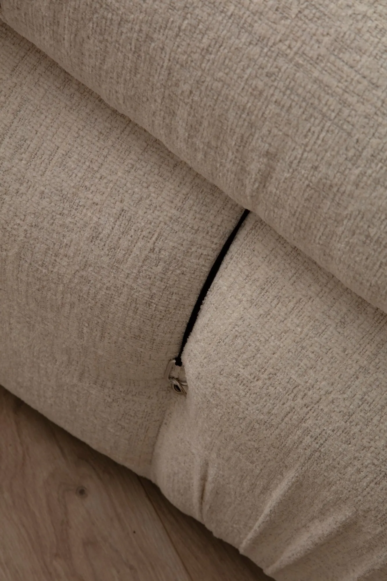 Bubble Pouffe - Cream Bouclette