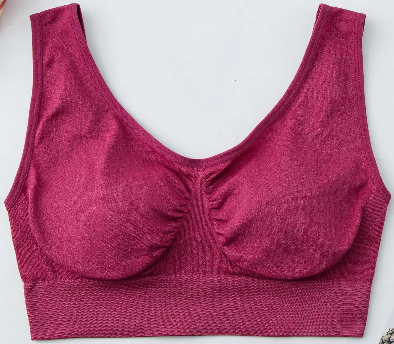 Hiking Gril Women's Comfort Wirefree Bralette Unpadded Sleep Yoga Bra