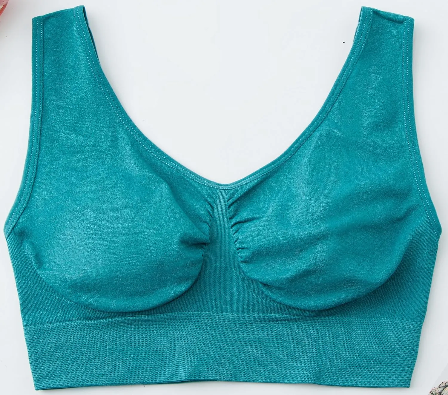 Hiking Gril Women's Comfort Wirefree Bralette Unpadded Sleep Yoga Bra