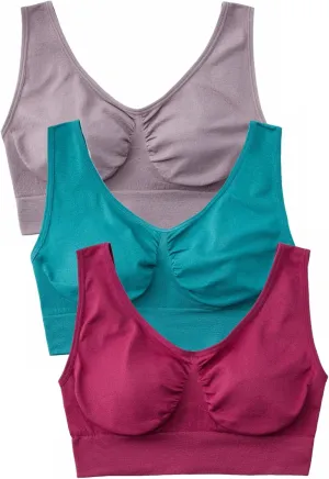 Hiking Gril Women's Comfort Wirefree Bralette Unpadded Sleep Yoga Bra