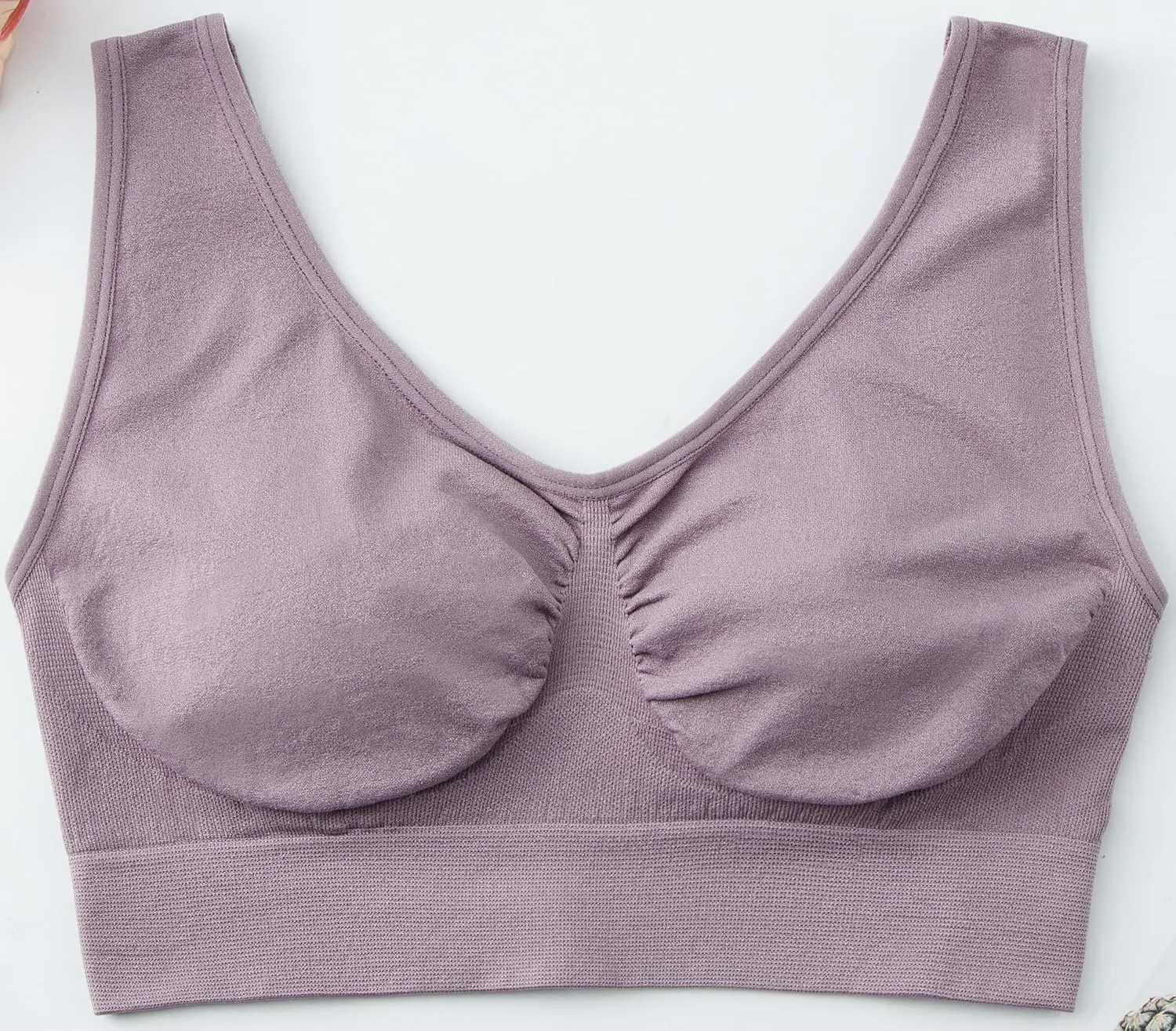 Hiking Gril Women's Comfort Wirefree Bralette Unpadded Sleep Yoga Bra