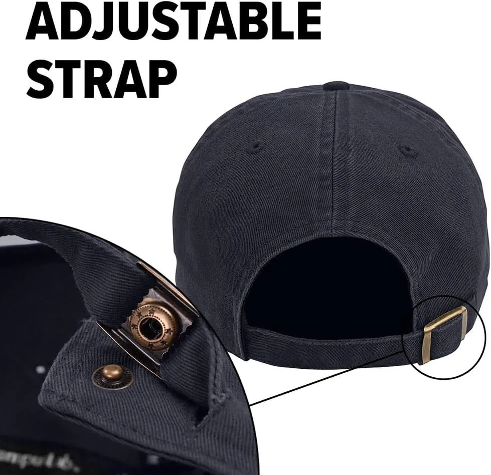 Popfunk Official Pop Mega Logo Collection 2 Dad Hat - The U18 Adjustable Relaxed-Fit Cap - Unisex for Men and Women