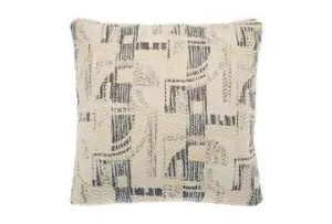 Textured Curve Cushion Feather Fill