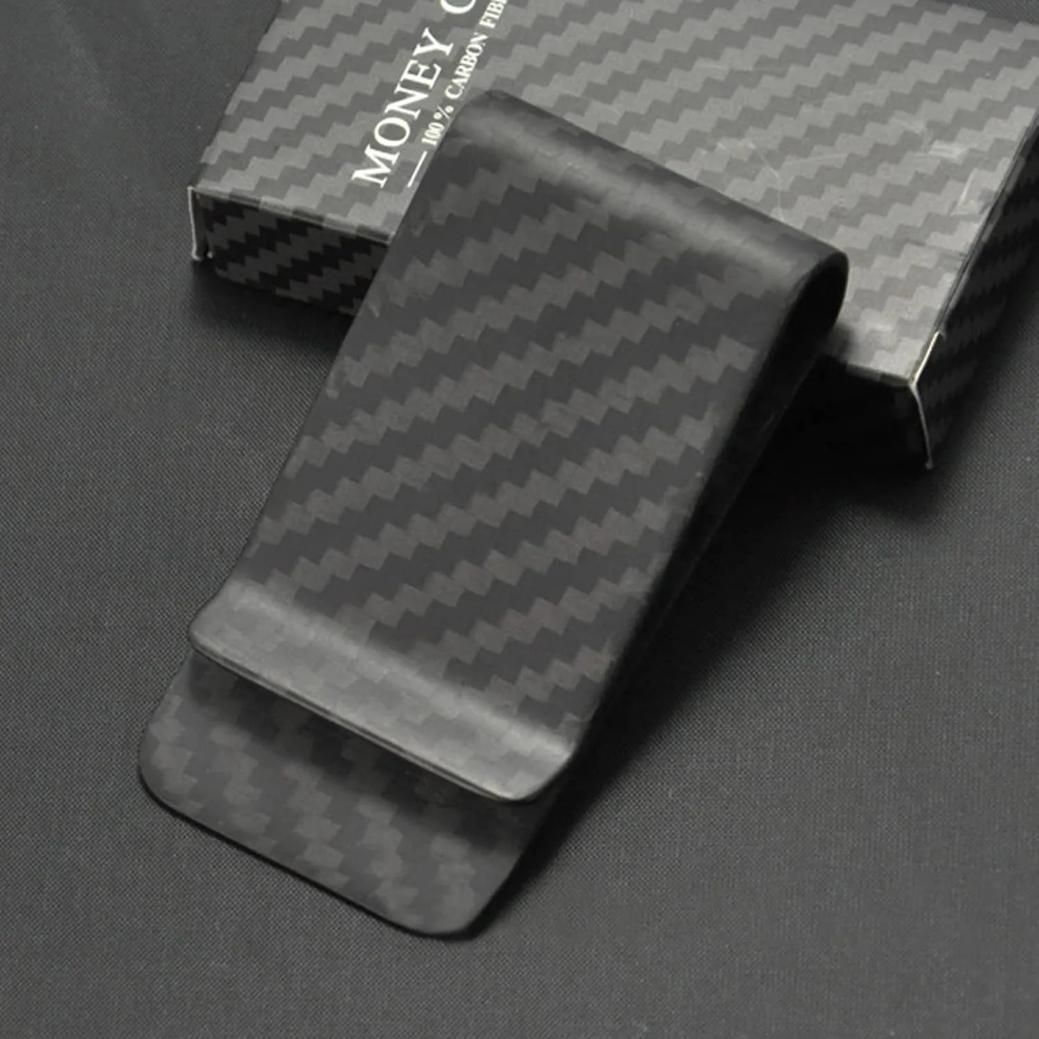 WAFJAMF Small Men's Slim Money Clip Stainless Steel Credit Business Card Holder Pocket Cash Wallet