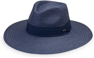 Wallaroo Hat Company Womens Klara Fedora  UPF 50  UV Protection, Wide Brim, Medium Size, Packable, Adjustable Sun Hat