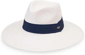 Wallaroo Hat Company Womens Klara Fedora  UPF 50  UV Protection, Wide Brim, Medium Size, Packable, Adjustable Sun Hat