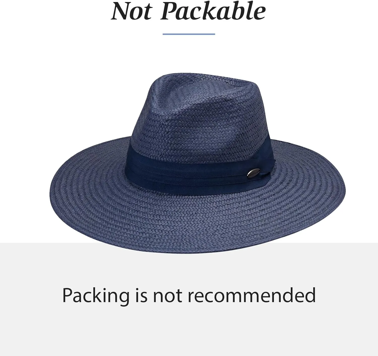 Wallaroo Hat Company Womens Klara Fedora  UPF 50  UV Protection, Wide Brim, Medium Size, Packable, Adjustable Sun Hat